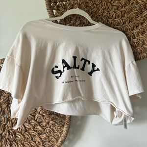 Be salty crop tee from 12th tribe